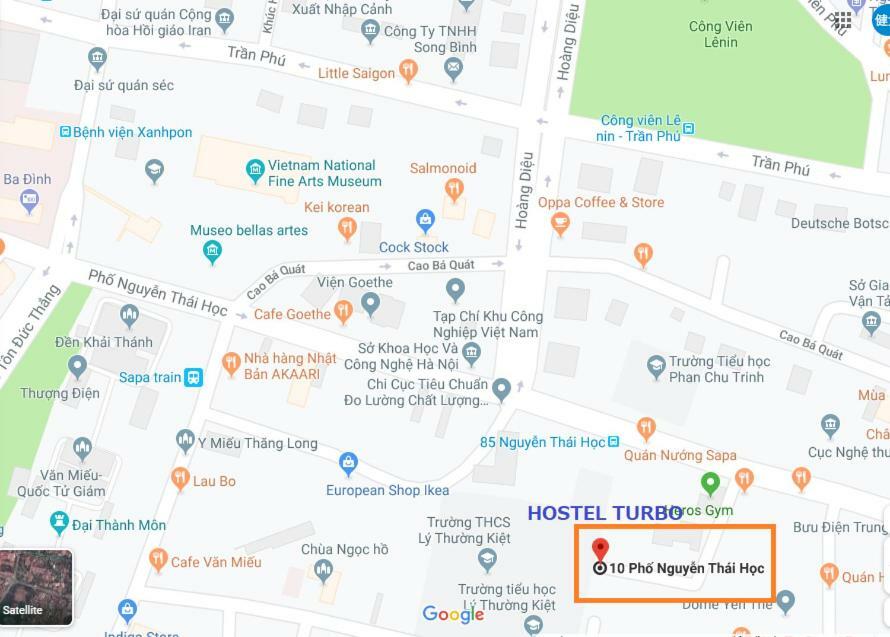 Hostel Turbo Hanoi Exterior photo